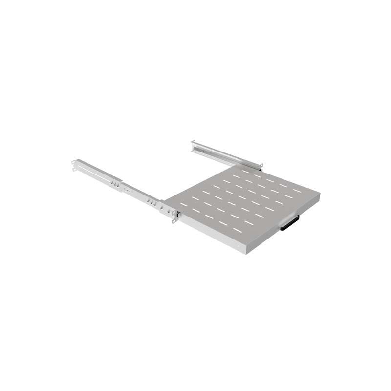 Półka wysuwana do szaf Rack 19" Lanberg szara 1U/445x350mm u… | PartsPC.pl