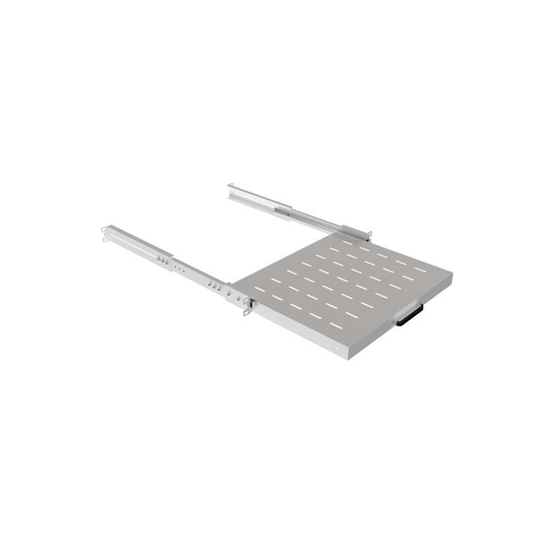 Półka wysuwana do szaf Rack 19" Lanberg szara 1U/445x350mm u… | PartsPC.pl