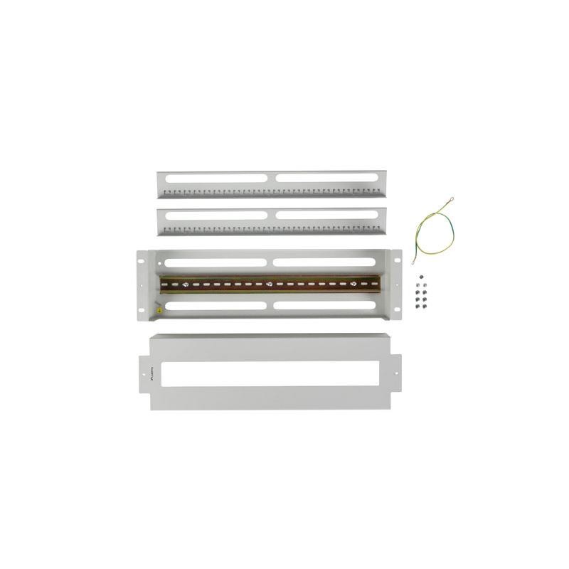 Panel dystrybucji napięć Lanberg 19" 3U z szyną DIN TS-35 sz… | PartsPC.pl