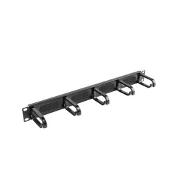 Organizer kabli Lanberg AK-1203-B 19" 1U z 5 uchwytami panel… | PartsPC.pl