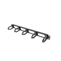 Organizer kabli Lanberg AK-1205-B 19" 1U z 5 uchwytami - typ… | PartsPC.pl