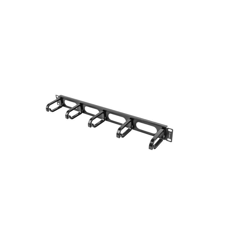 Organizer kabli Lanberg AK-1205-B 19" 1U z 5 uchwytami - typ… | PartsPC.pl