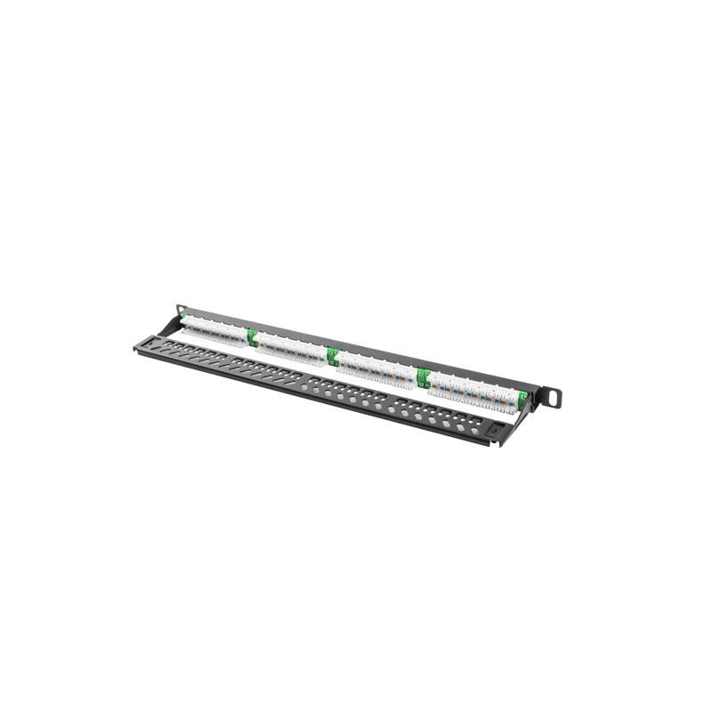 Patch panel Lanberg PPU5-0024-B 24 port 0.5U kat.5e czarny… | PartsPC.pl