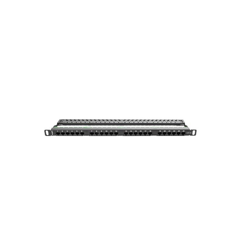 Patch panel Lanberg PPU5-0024-B 24 port 0.5U kat.5e czarny… | PartsPC.pl