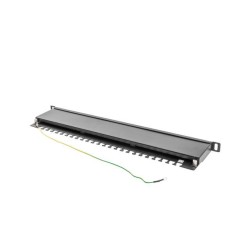 Patch panel Lanberg PPS5-0024-B 24 port 0.5U kat.5e ekranowa… | PartsPC.pl