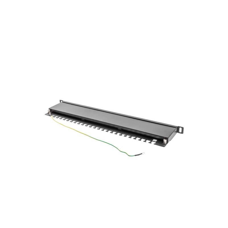 Patch panel Lanberg PPS5-0024-B 24 port 0.5U kat.5e ekranowa… | PartsPC.pl
