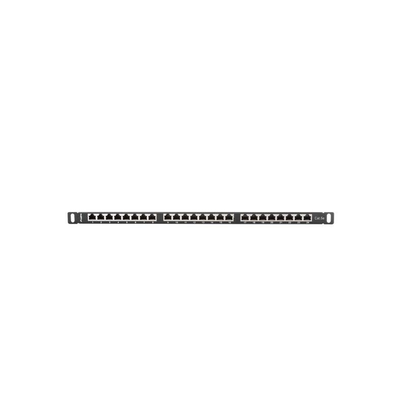 Patch panel Lanberg PPS5-0024-B 24 port 0.5U kat.5e ekranowa… | PartsPC.pl