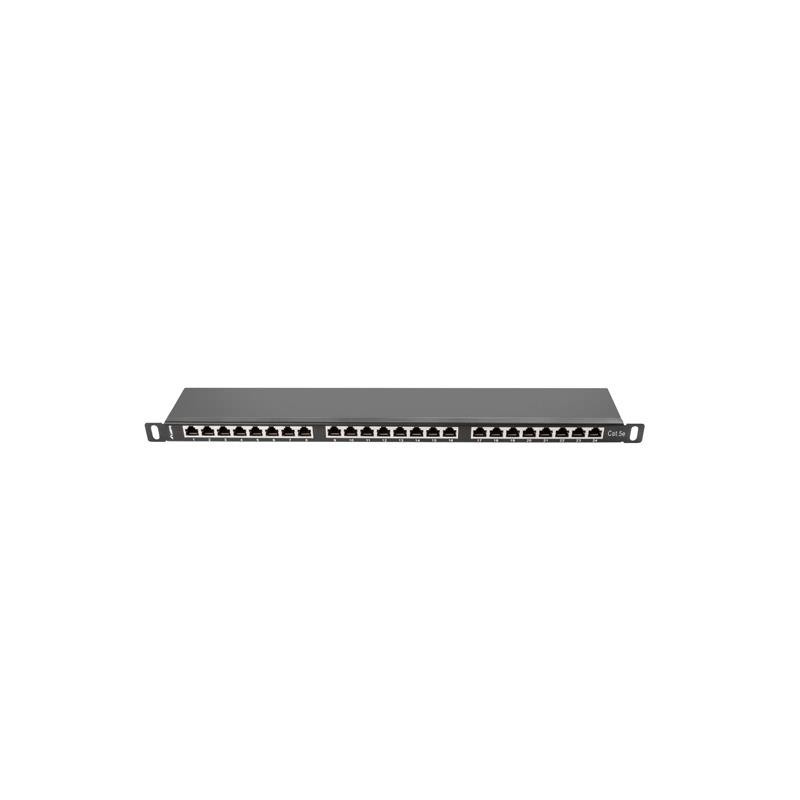 Patch panel Lanberg PPS5-0024-B 24 port 0.5U kat.5e ekranowa… | PartsPC.pl