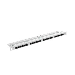Patch panel Lanberg PPU5-0024-S 24 port 0.5U kat.5e szary | PartsPC.pl