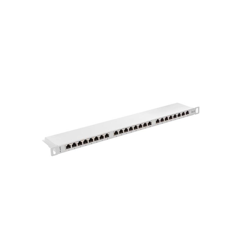 Patch panel Lanberg PPS6-0024-S 24 port 0.5U kat.6 ekranowan… | PartsPC.pl