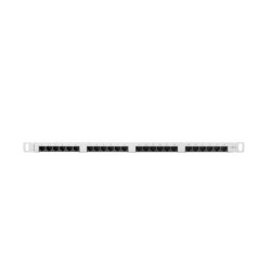Patch panel Lanberg PPU6-0024-S 24 port 0.5U kat.6 szary | PartsPC.pl