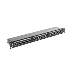 Patch panel Lanberg PPS5-1024-B 24 port 1U kat.5e ekranowany… | PartsPC.pl