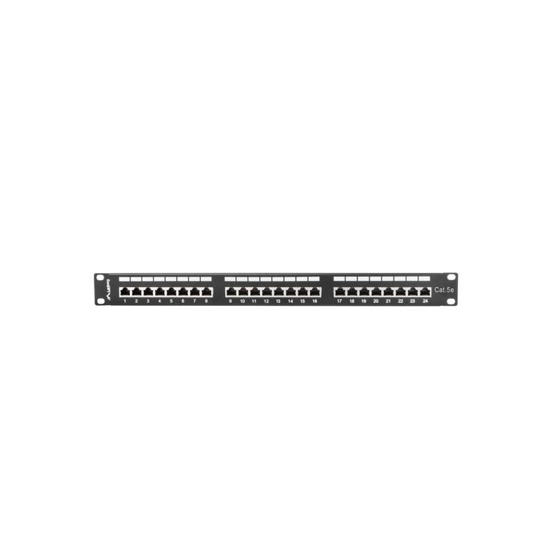 Patch panel Lanberg PPS5-1024-B 24 port 1U kat.5e ekranowany… | PartsPC.pl