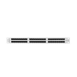 Patch panel Lanberg PPU5-1048-S 48 port 1U kat.5e szary | PartsPC.pl