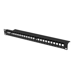 Patch panel pusty Lanberg PPKS-1024-B 24 port 1U 19" do modu… | PartsPC.pl