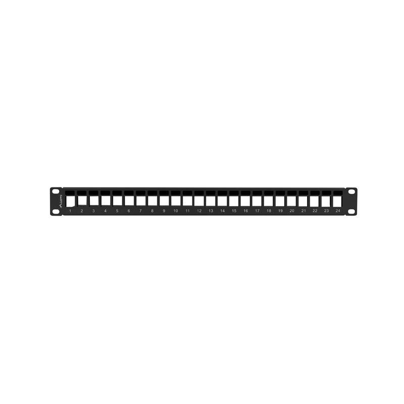 Patch panel pusty Lanberg PPKS-1024-B 24 port 1U 19" do modu… | PartsPC.pl