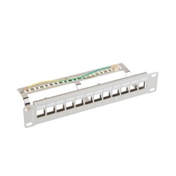 Patch panel pusty Lanberg 12 Port 1U 10" FTP z organizerem d… | PartsPC.pl
