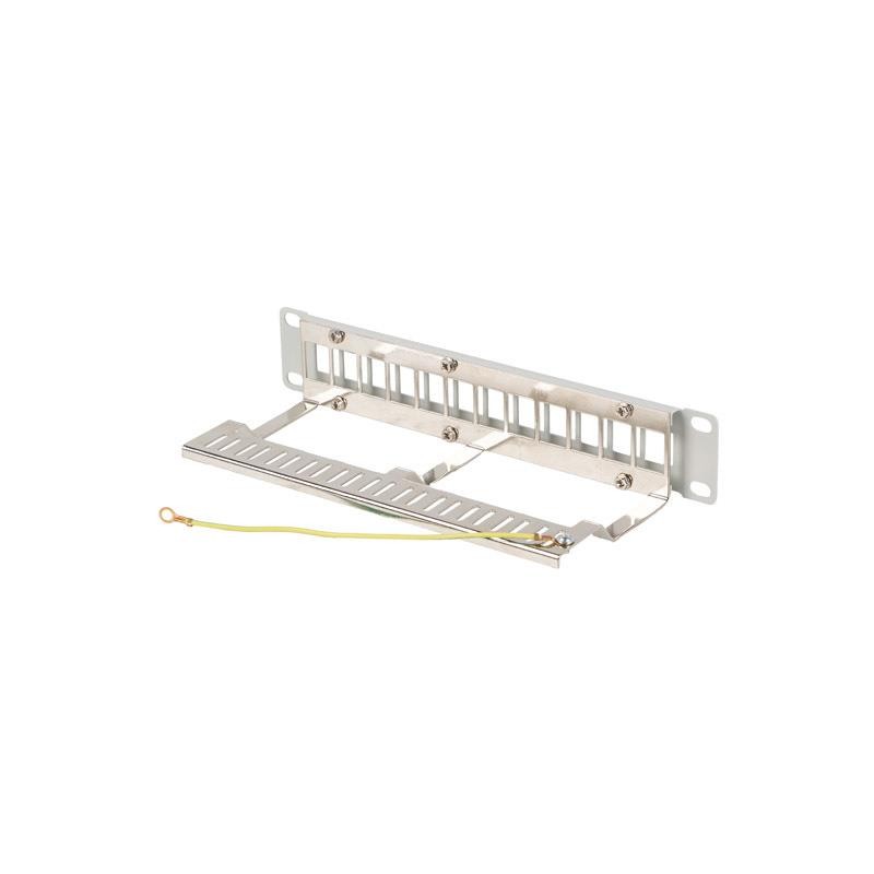 Patch panel pusty Lanberg 12 Port 1U 10" FTP z organizerem d… | PartsPC.pl