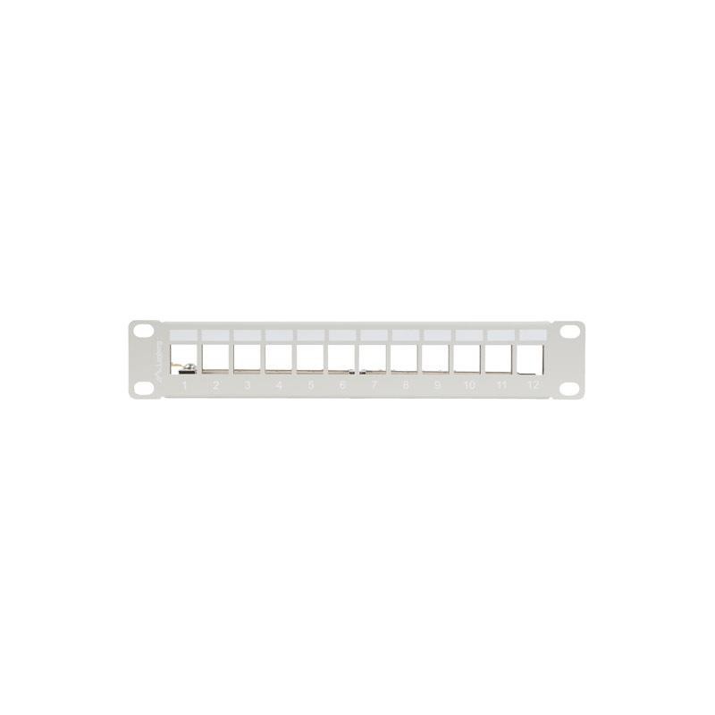 Patch panel pusty Lanberg 12 Port 1U 10" FTP z organizerem d… | PartsPC.pl