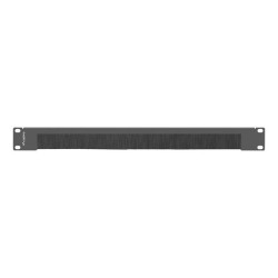 Panel szczotkowy Lanberg AK-1103-B do szafy 19" 1U czarny | PartsPC.pl
