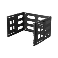 Uchwyt ścienny rack Lanberg 19" 6U 497x400/240 czarny | PartsPC.pl