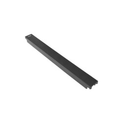 Zaślepka do szaf Lanberg AKP-1401-B 19" 1U szybkomontażowa plastikowa