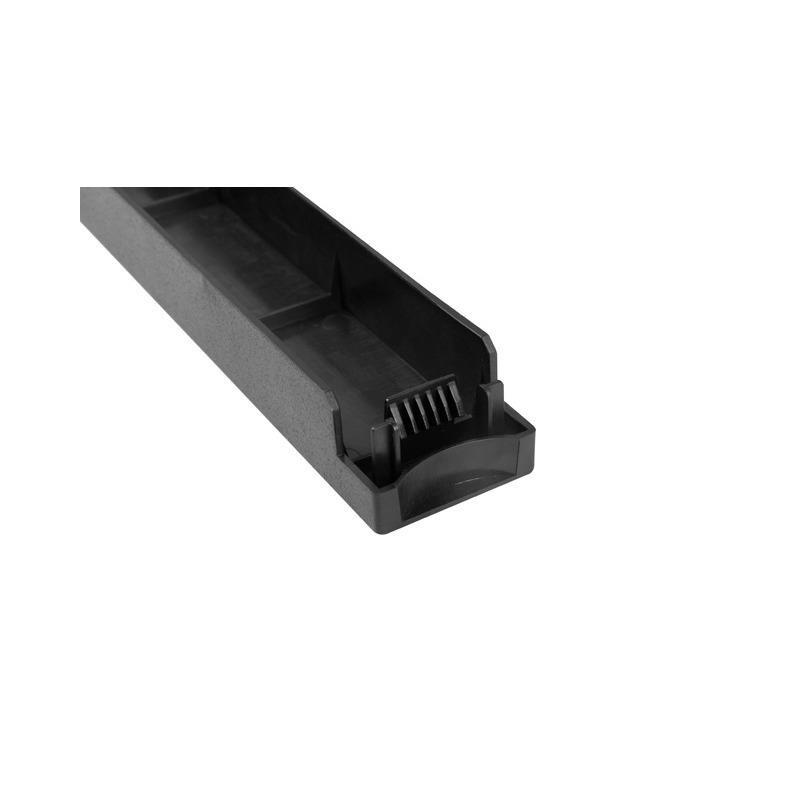 Zaślepka do szaf Lanberg AKP-1401-B 19" 1U szybkomontażowa plastikowa