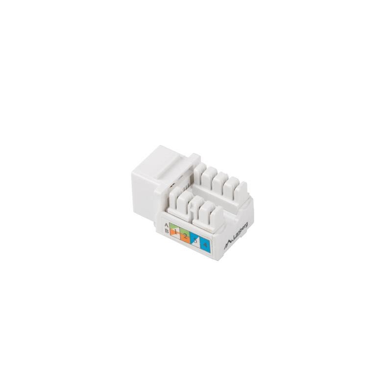 Moduł Keystone Lanberg gniazdo RJ45 - LSA UTP kat.5e 90° do … | PartsPC.pl