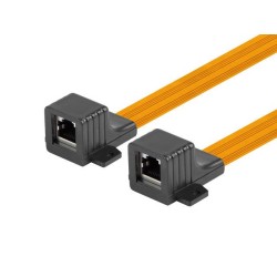 Adapter Lanberg złączka sieciowa przelotka okienna RJ45... | PartsPC.pl