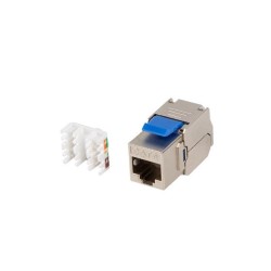 Moduł Keystone Lanberg gniazdo RJ45 - LSA beznarzędziowy FTP… | PartsPC.pl