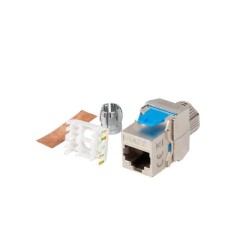 Moduł Keystone Lanberg gniazdo RJ45 - LSA beznarzędziowy FTP… | PartsPC.pl