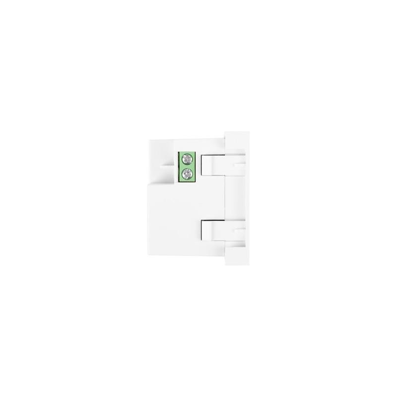 Gniazdo Lanberg 45x45 ładowarka 2x USB 2.1A białe | PartsPC.pl