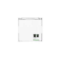 Gniazdo Lanberg 45x45 ładowarka 2x USB 2.1A białe | PartsPC.pl