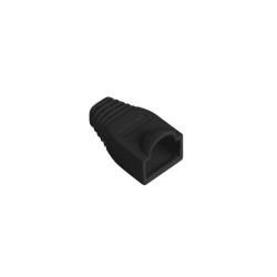 Osłonka na wtyk RJ45 Lanberg 100 szt czarna | PartsPC.pl