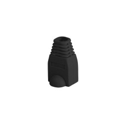 Osłonka na wtyk RJ45 Lanberg 100 szt czarna | PartsPC.pl