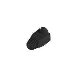 Osłonka na wtyk RJ45 Lanberg 100 szt czarna | PartsPC.pl