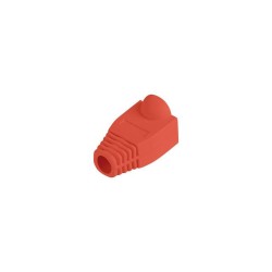 Osłonka na wtyk RJ45 czerwona (pakiet 100 szt.) — PLB-1000-R