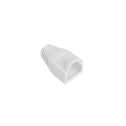 Osłonka na wtyk RJ45 Lanberg 100 szt biała | PartsPC.pl