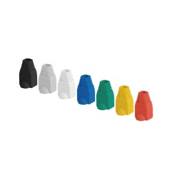 Osłonka na wtyk RJ45 zielona (pakiet 100 szt.) — PLB-1000-G