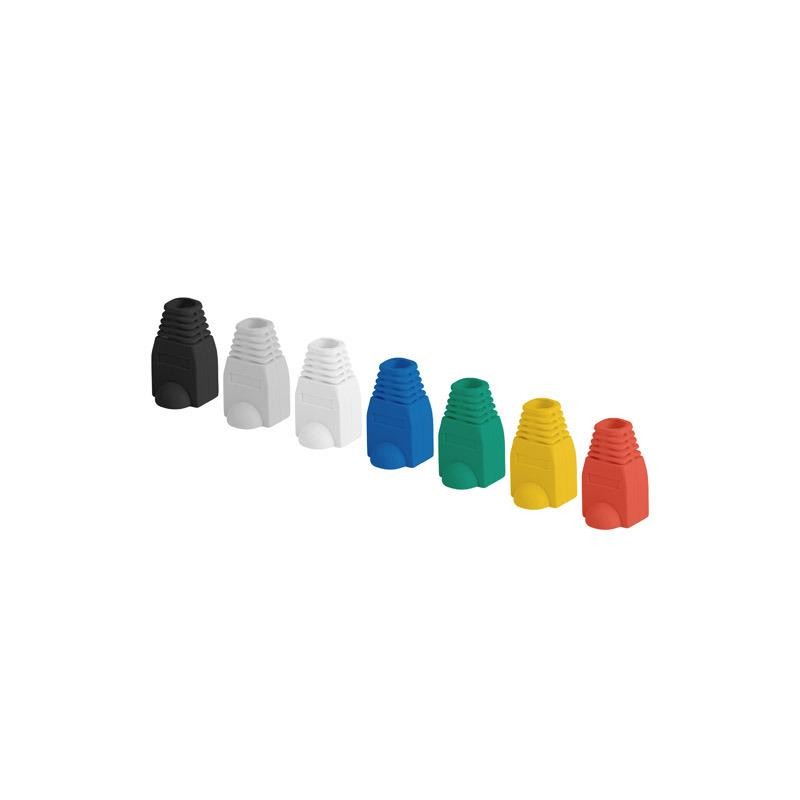 Osłonka na wtyk RJ45 zielona (pakiet 100 szt.) — PLB-1000-G