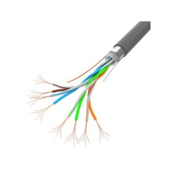 Kabel FTP Lanberg 100Mb/s 100m linka CCA szary | PartsPC.pl