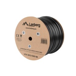 Kabel FTP Lanberg kat. 6 305m drut CU outdoor żelowany | PartsPC.pl