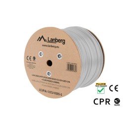 Kabel UFTP Lanberg kat. 6A 305m drut CU szary CPR+ fluke pas… | PartsPC.pl