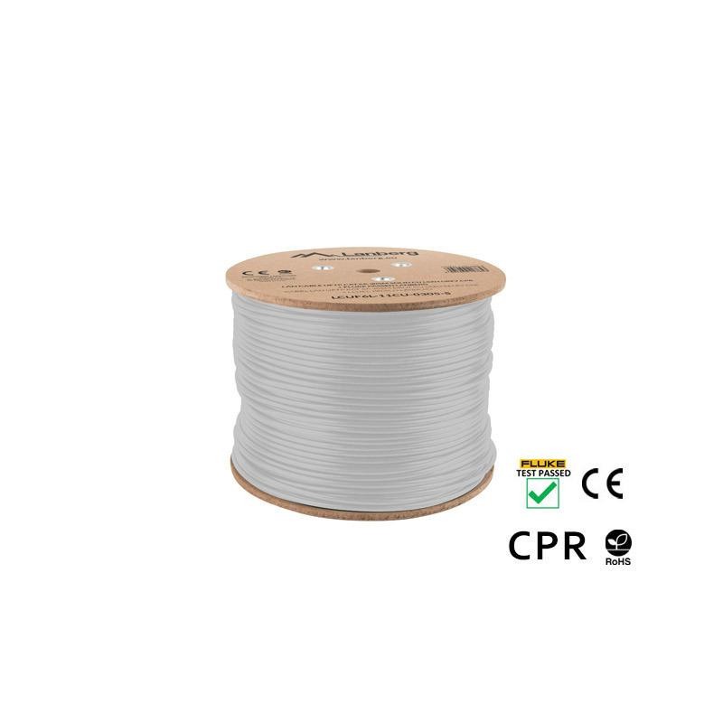 Kabel UFTP Lanberg kat. 6A 305m drut CU szary CPR+ fluke pas… | PartsPC.pl