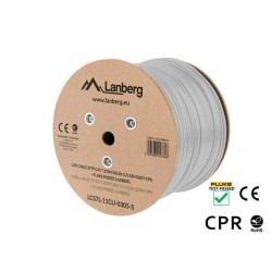 Kabel SFTP Lanberg kat. 7 305m drut CU szary CPR+ fluke pass… | PartsPC.pl