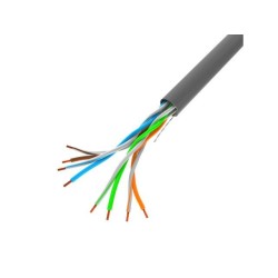 Kabel LAN Lanberg UTP Kat.5e 100m drut CU szary CPR + Fluke … | PartsPC.pl