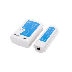 Tester kabli Lanberg NT-0401 RK-45, RJ-12, RJ-11 Coaxial | PartsPC.pl