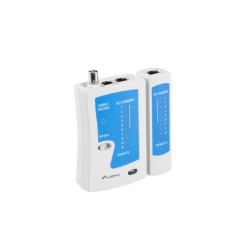 Tester kabli Lanberg NT-0401 RK-45, RJ-12, RJ-11 Coaxial | PartsPC.pl