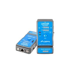 Tester kabli Lanberg NT-0403 RJ45, RJ11, USB | PartsPC.pl