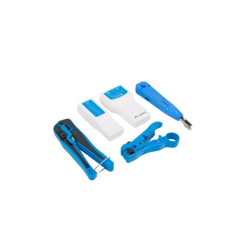 Zestaw narzędzi Lanberg NT-0302 do budowy sieci LAN z tester… | PartsPC.pl